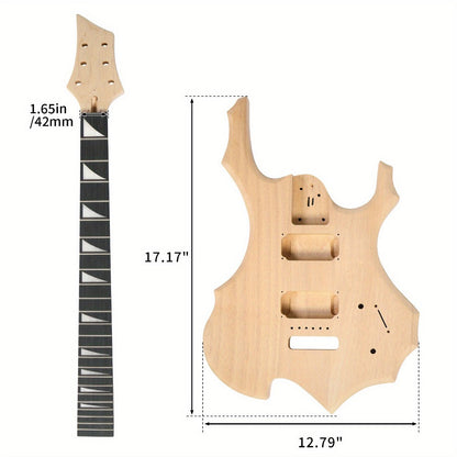 Electric Guitar, DIY, String, Flame for Lessons and Practice detail image - detail view 10