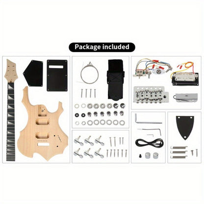Electric Guitar, DIY, String, Flame for Lessons and Practice detail image - detail view 5