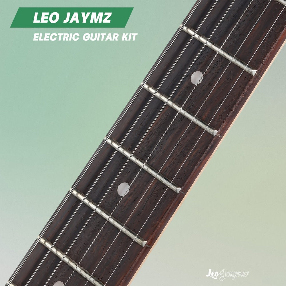 Electric Guitar, Full Size, 39 Inch, Leo, Jaymz, Inch for Lessons and Practice detail image - detail view 8