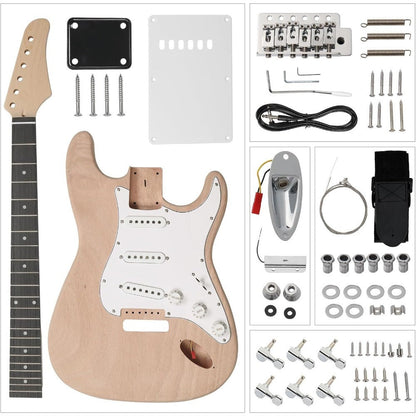 Electric Guitar, Kit, Mahogany, Body for Lessons and Practice detail image - detail view 3