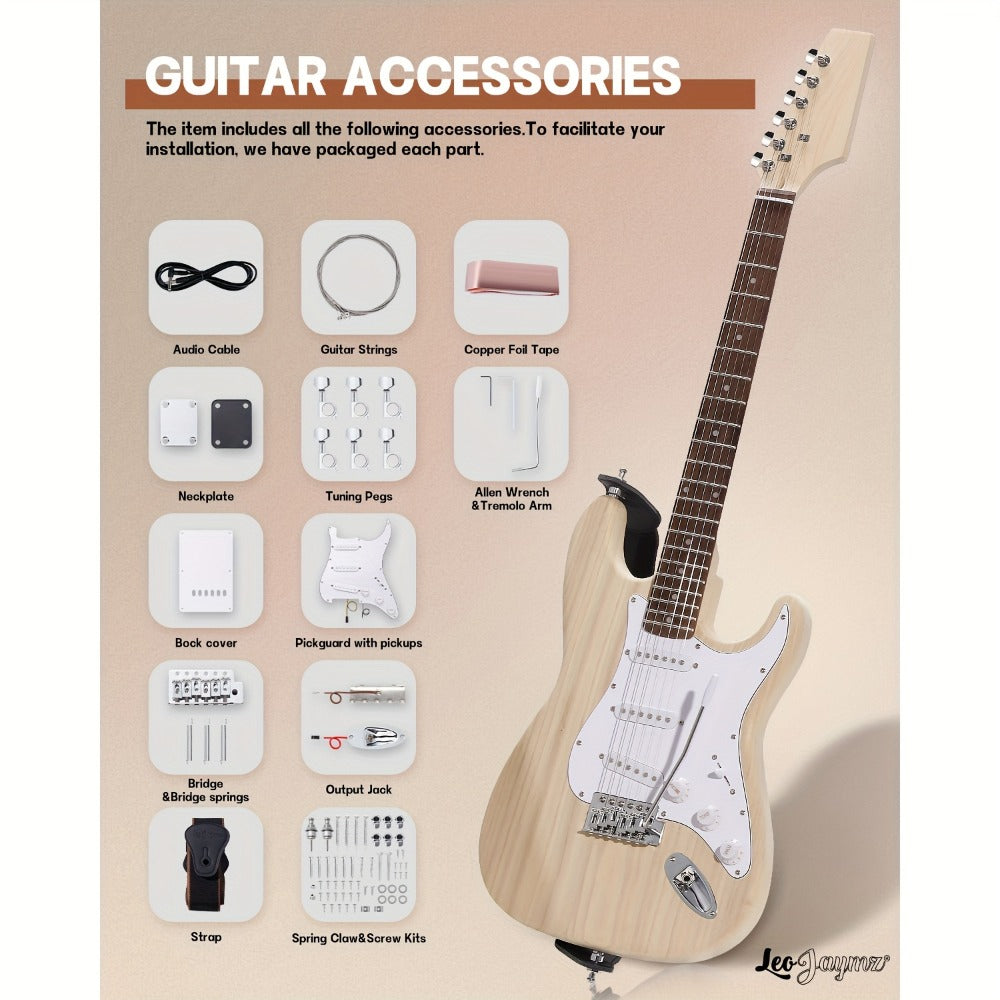 Electric Guitar, Leo, Jaymz, Kits for Lessons and Practice for Home Practice, Rehearsal detail image - detail view 13