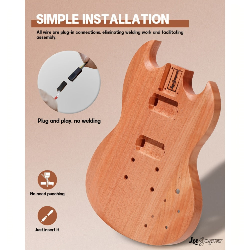 Electric Guitar, Leo, Jaymz, Kits for Lessons and Practice for Home Practice, Rehearsal detail image - detail view 23