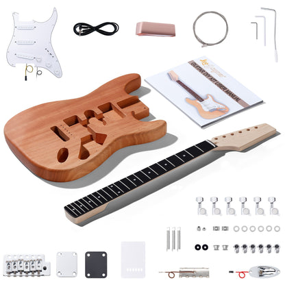 Electric Guitar shown in the DIY AST LJ Headstock option