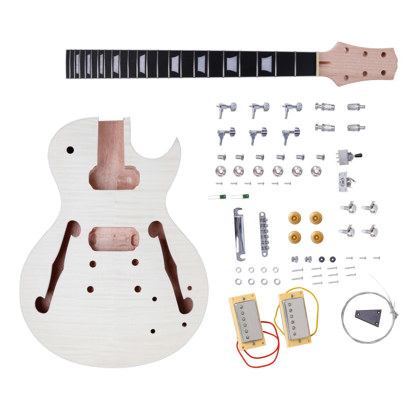 Electric Guitar shown in the DIY SC Hollow option