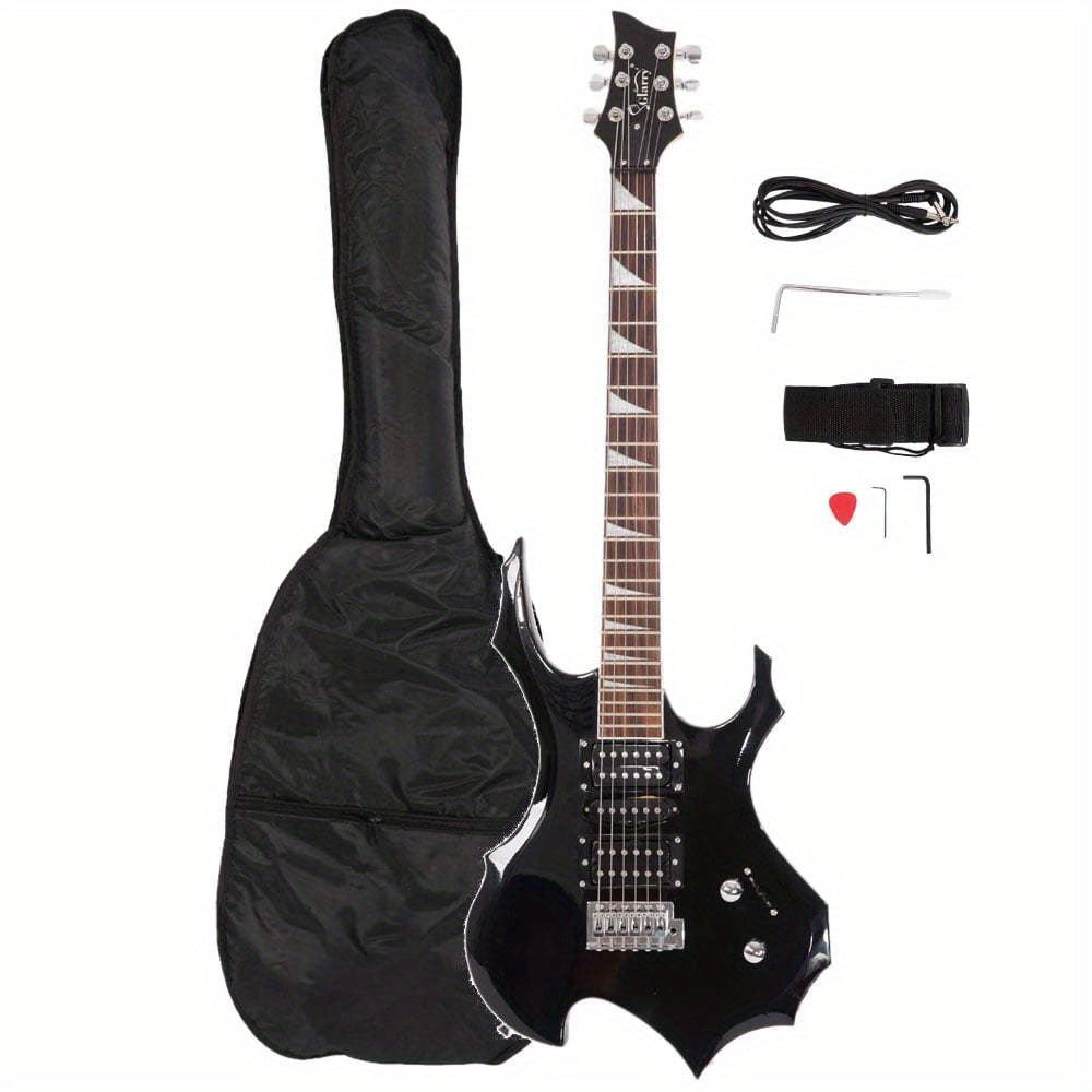 Electric Guitar shown in the Black option