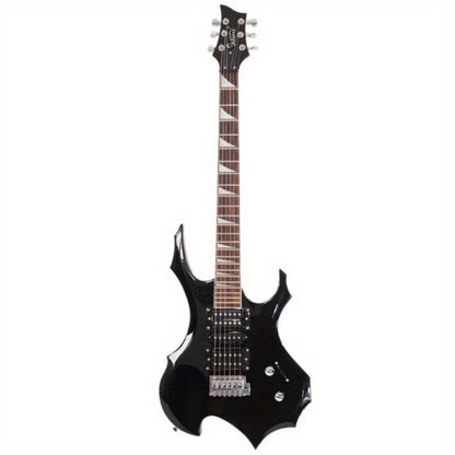Electric Guitar, MOTOOS, Burning, Fire for Lessons and Practice detail image