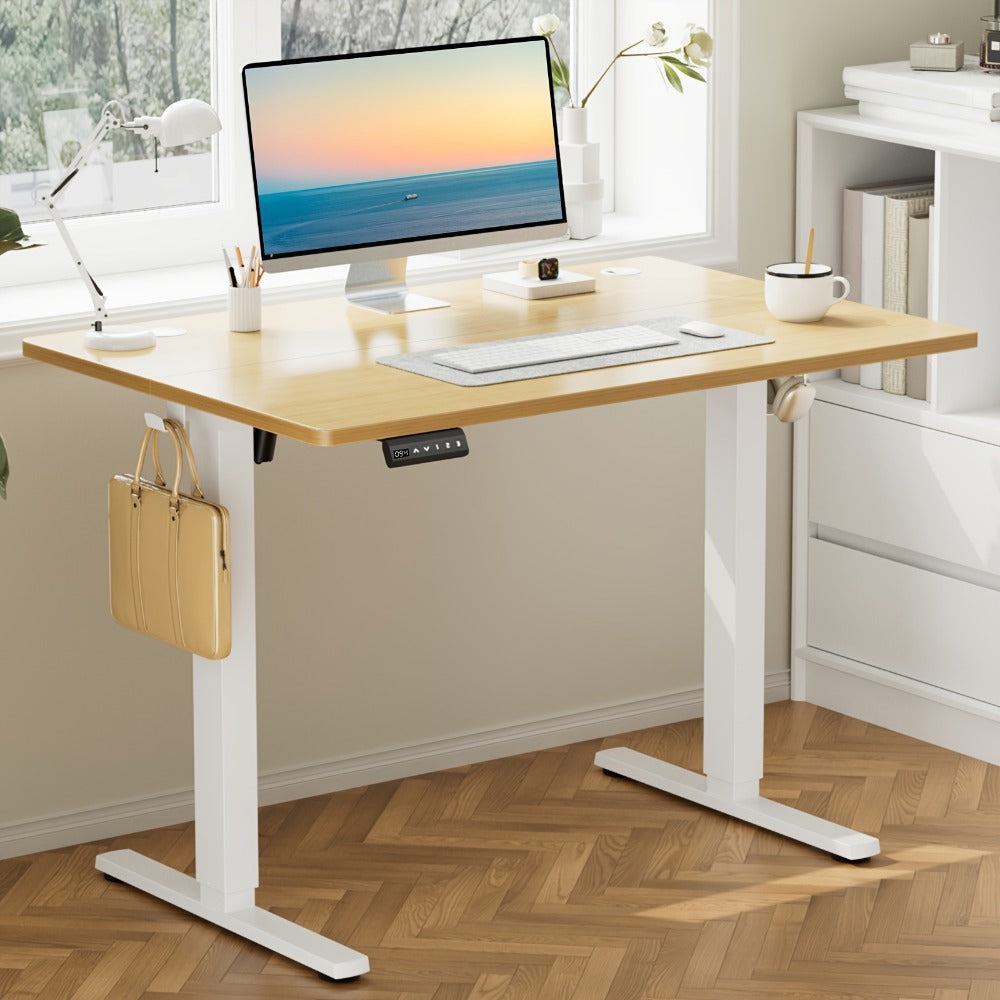 Electric Height-Adjustable Standing Desk with Adjustable Height for Home Office detail image - detail view 5