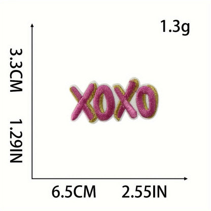 Embroidered Patch - Iron-On Patches Set of 20 - Y2K Aesthetic Cute Appliques for Jackets - product detail view 5