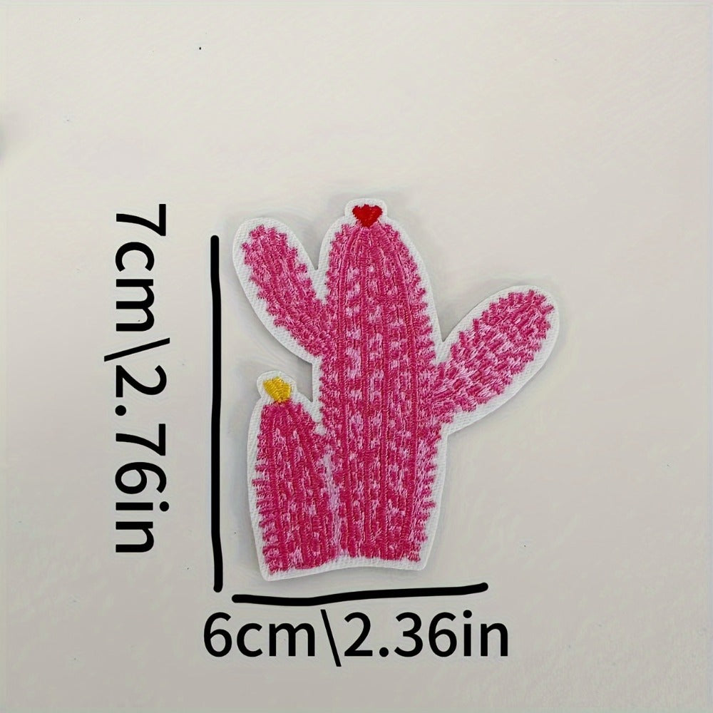 Embroidered Patch - Iron-On Patches Set of 20 - Y2K Aesthetic Cute Appliques for Jackets - product detail view 12
