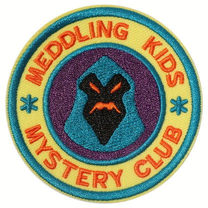 Embroidered Patch - Patches Set of 3 - Cartoon Mystery Club Iron-On Sew-On Patches for - product detail view 9