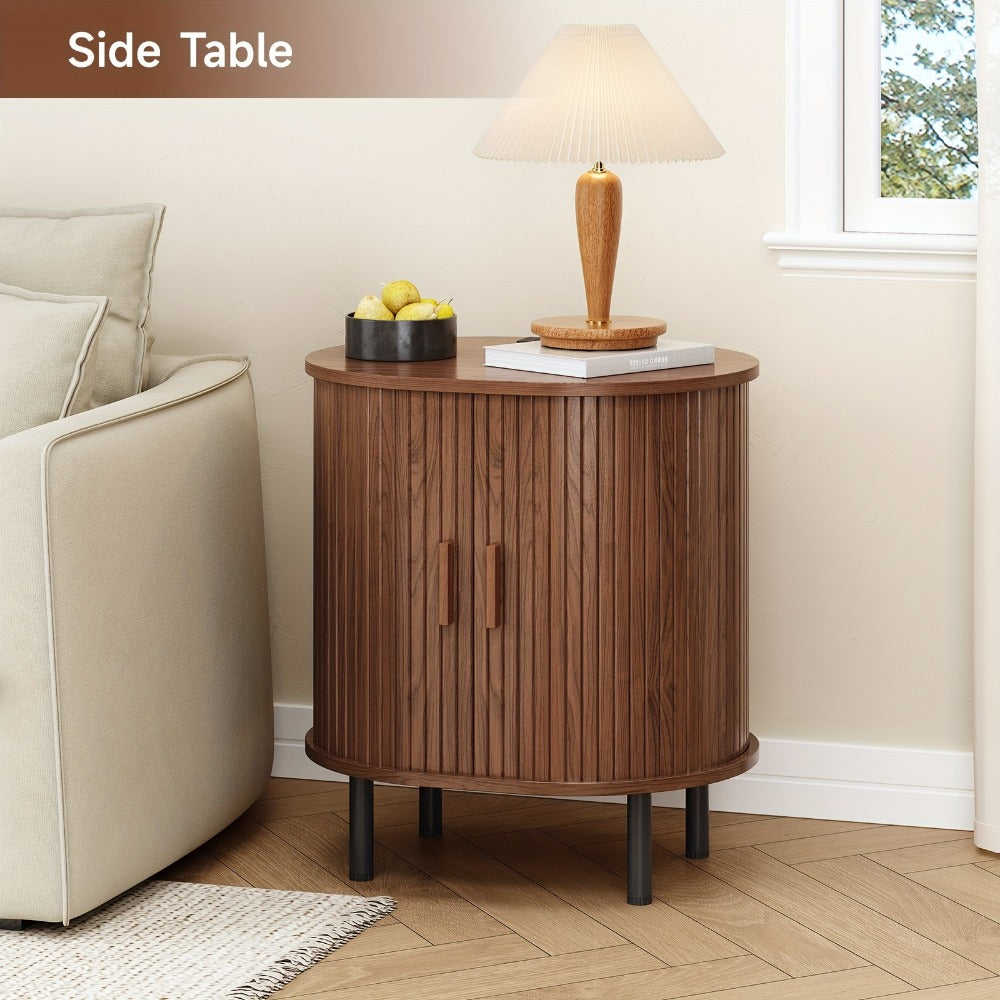 End Table with Charging Station for Work, Display, and Everyday Use in Living Room detail image - detail view 12