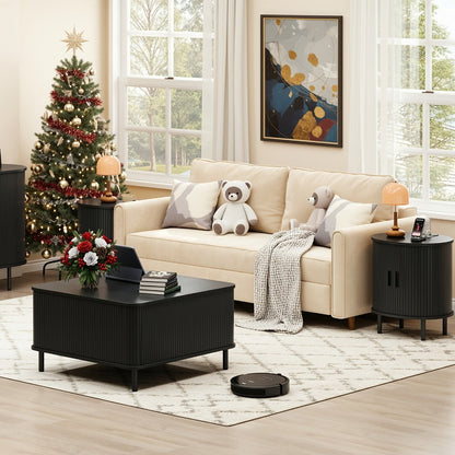 End Table with Charging Station for Work, Display, and Everyday Use in Living Room detail image - detail view 13