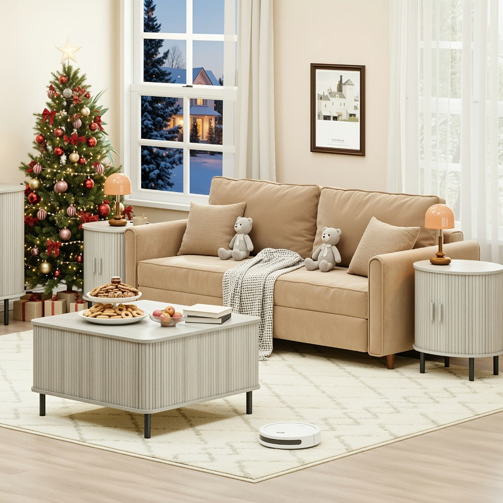 End Table with Charging Station for Work, Display, and Everyday Use in Living Room detail image - detail view 19