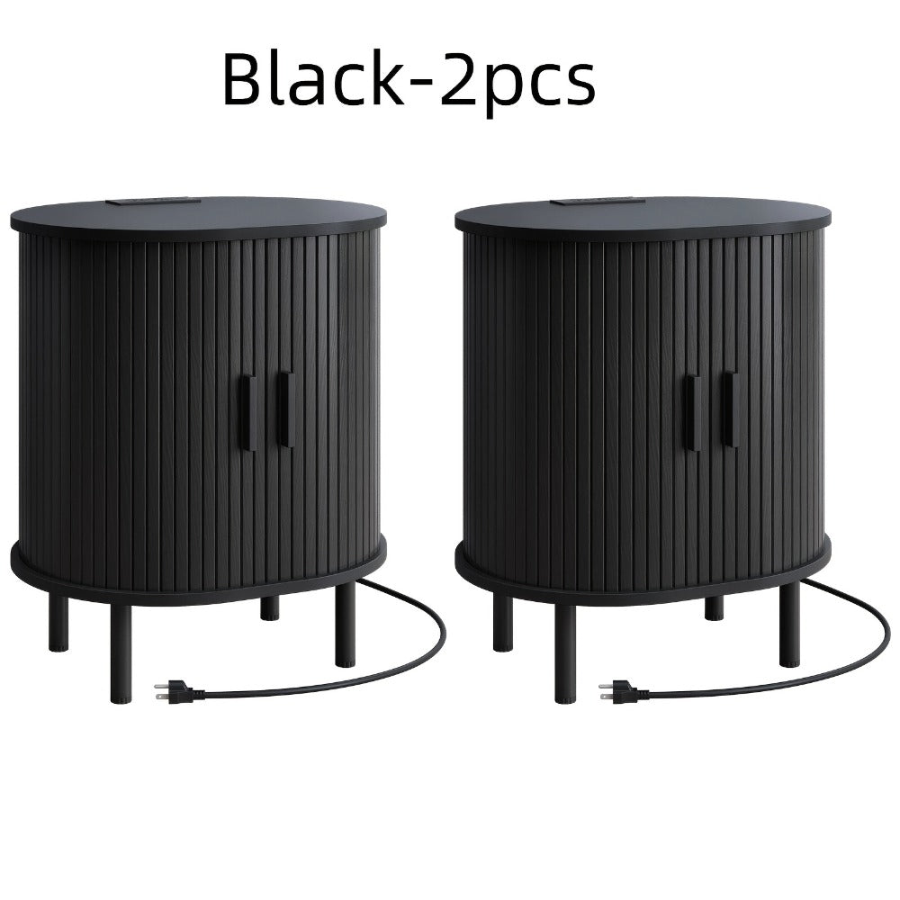 End Table with Charging Station for Work, Display, and Everyday Use in Living Room detail image - detail view 6