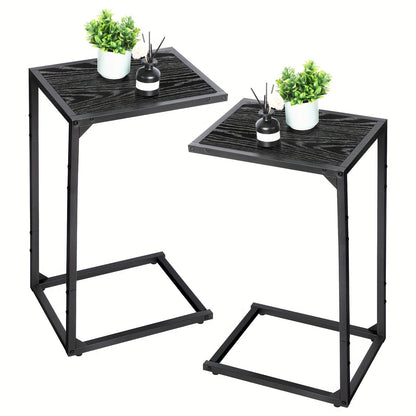 End Table shown in the Black - without bag & charging option