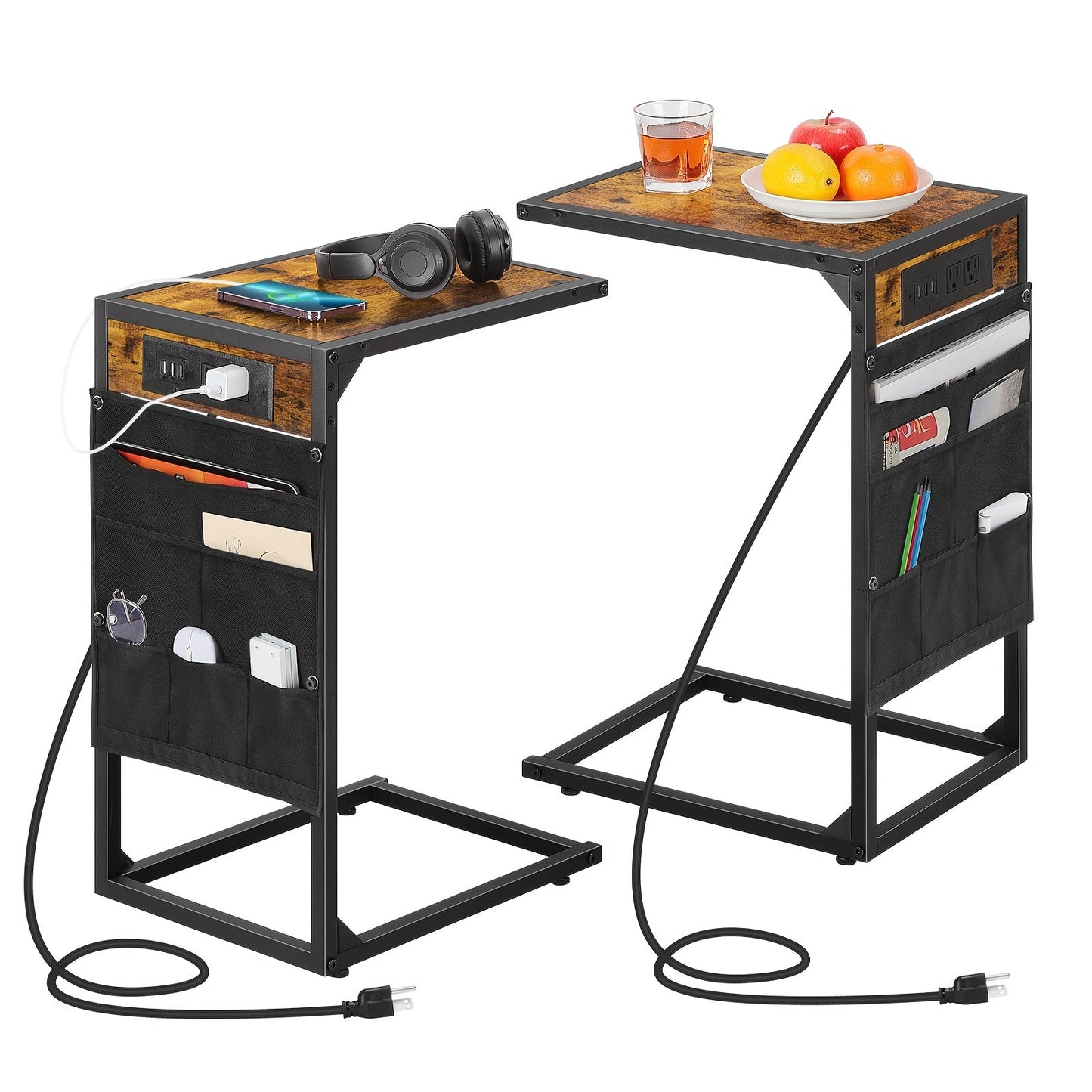End Table shown in the Brown option