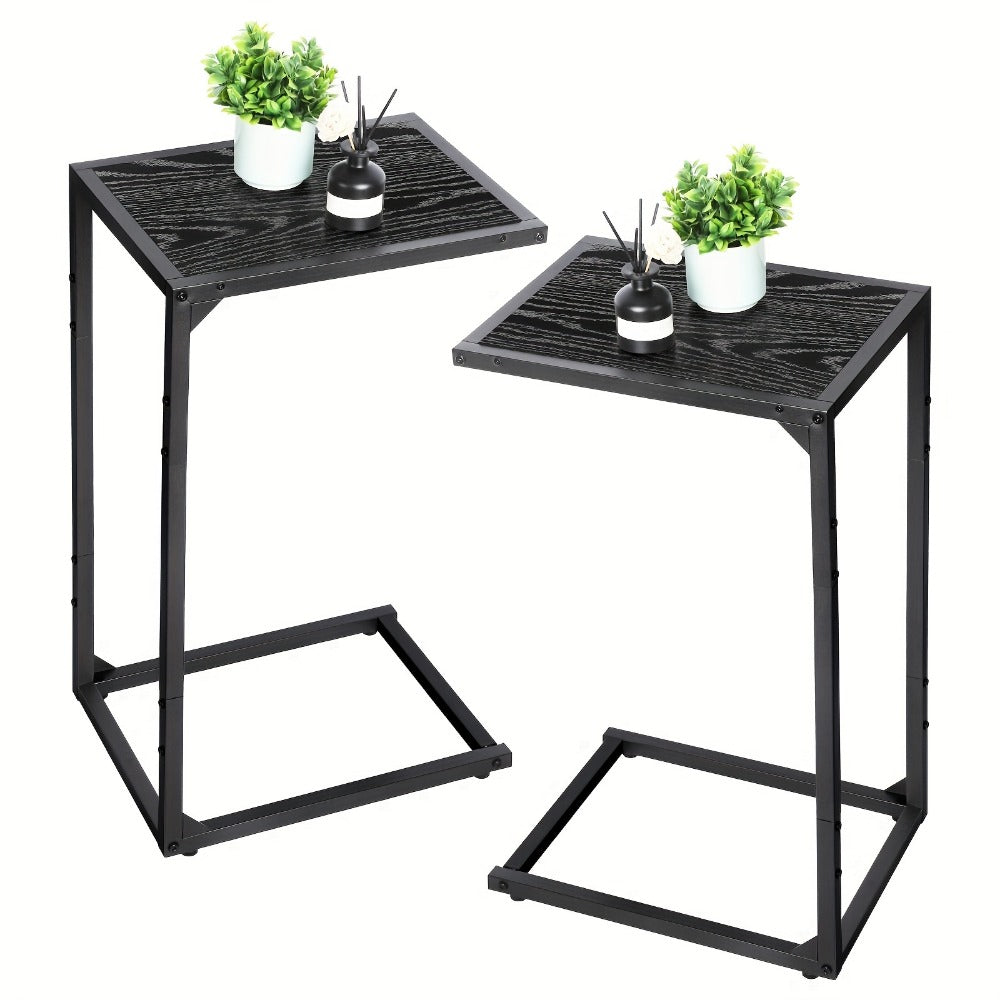 End Table with Storage Bag, Bedside Side Table for Living Room detail image - detail view 15