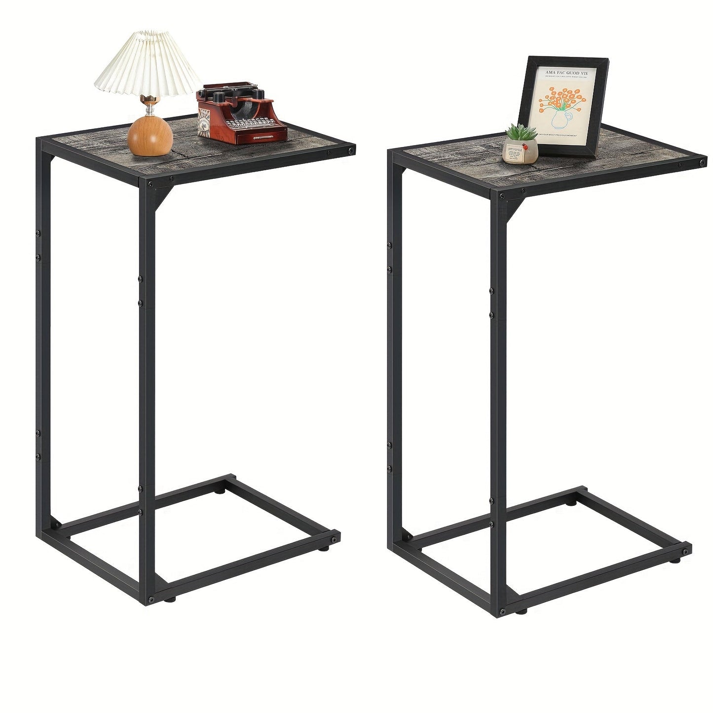 End Table shown in the Gray - without bag & charging option