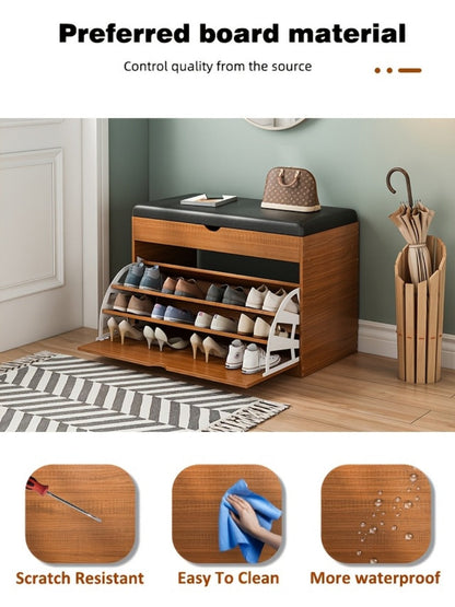 Entryway Bench with Padded Seat for Comfortable Everyday Seating detail image - detail view 13