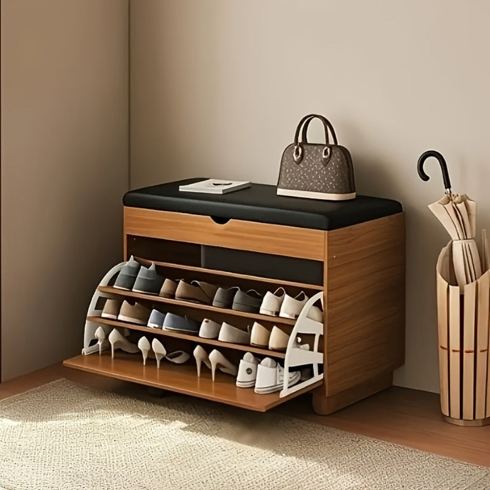 Entryway Bench with Padded Seat for Comfortable Everyday Seating detail image - detail view 3