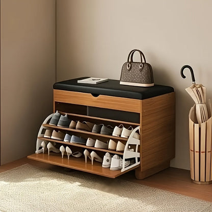 Entryway Bench with Padded Seat for Comfortable Everyday Seating detail image - detail view 3