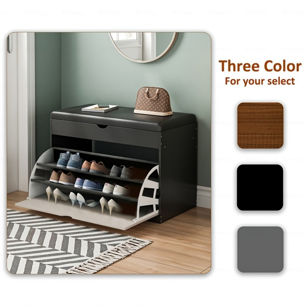 Entryway Bench with Padded Seat for Comfortable Everyday Seating detail image - detail view 5