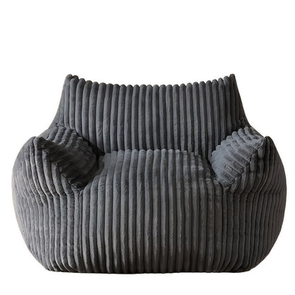 Extra-Large Bean Bag Chair with Footrest, Casual Reading Seat for Living Room detail image - detail view 13