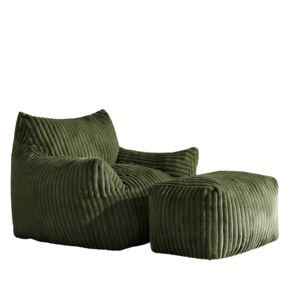 Bean Bag Chair shown in the Green option