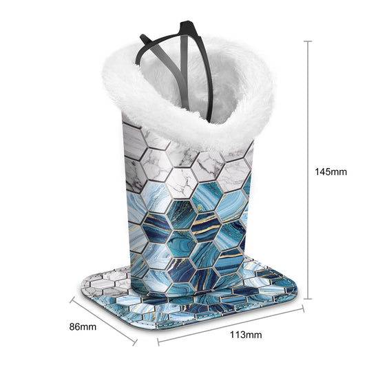 Eyewear Accessories - Eyeglasses Holder Stand Plush Lined Anti-Scratch Glasses Organizer 34 - product detail view 2