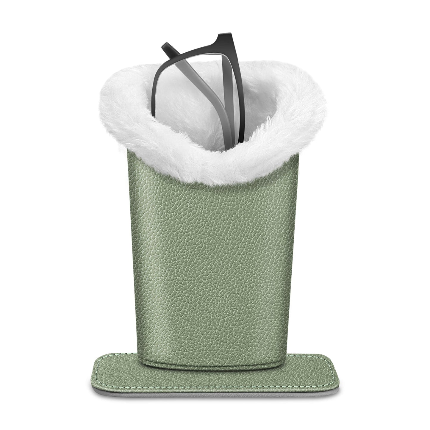 Eyewear Accessories - Eyeglasses Holder Stand Plush Lined Anti-Scratch Glasses Organizer 34 - product detail view 5