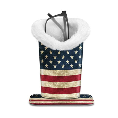 Eyewear Accessories - Eyeglasses Holder Stand Plush Lined Anti-Scratch Glasses Organizer 34 - product detail view 39