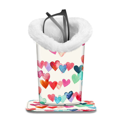 Eyewear Accessories - Eyeglasses Holder Stand Plush Lined Anti-Scratch Glasses Organizer 34 - product detail view 44