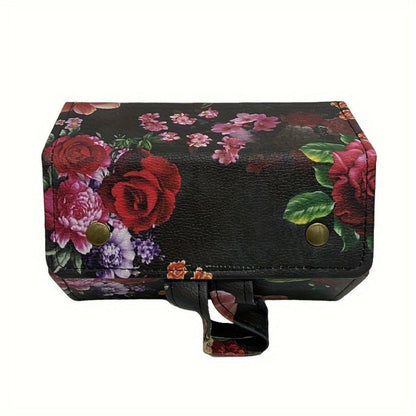 Eyewear Accessories - Roll-Up Hanging Glasses Organizer for Women - Multi-Pair PU Leather - main product view