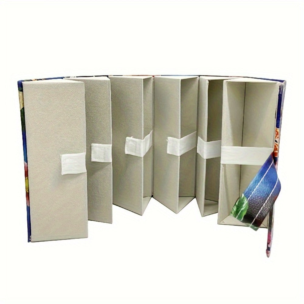 Eyewear Accessories - Roll-Up Hanging Glasses Organizer for Women - Multi-Pair PU Leather - product detail view 17
