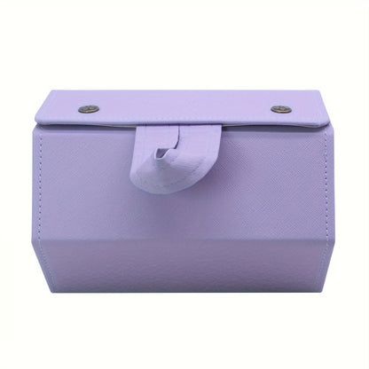 Eyewear Accessories - Roll-Up Hanging Glasses Organizer for Women - Multi-Pair PU Leather - product detail view 26