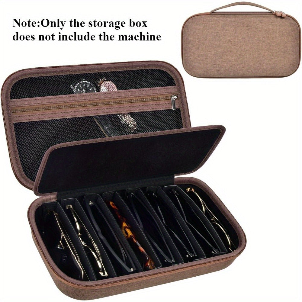 Eyewear Accessories - Sunglasses Organizer Case Travel Storage Bag Multi-Slot for Men Women - product detail view 12