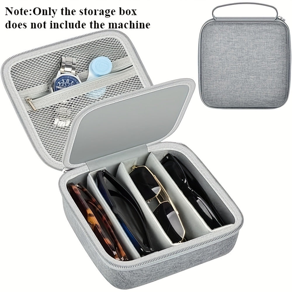 Eyewear Accessories - Sunglasses Organizer Case Travel Storage Bag Multi-Slot for Men Women - product detail view 13