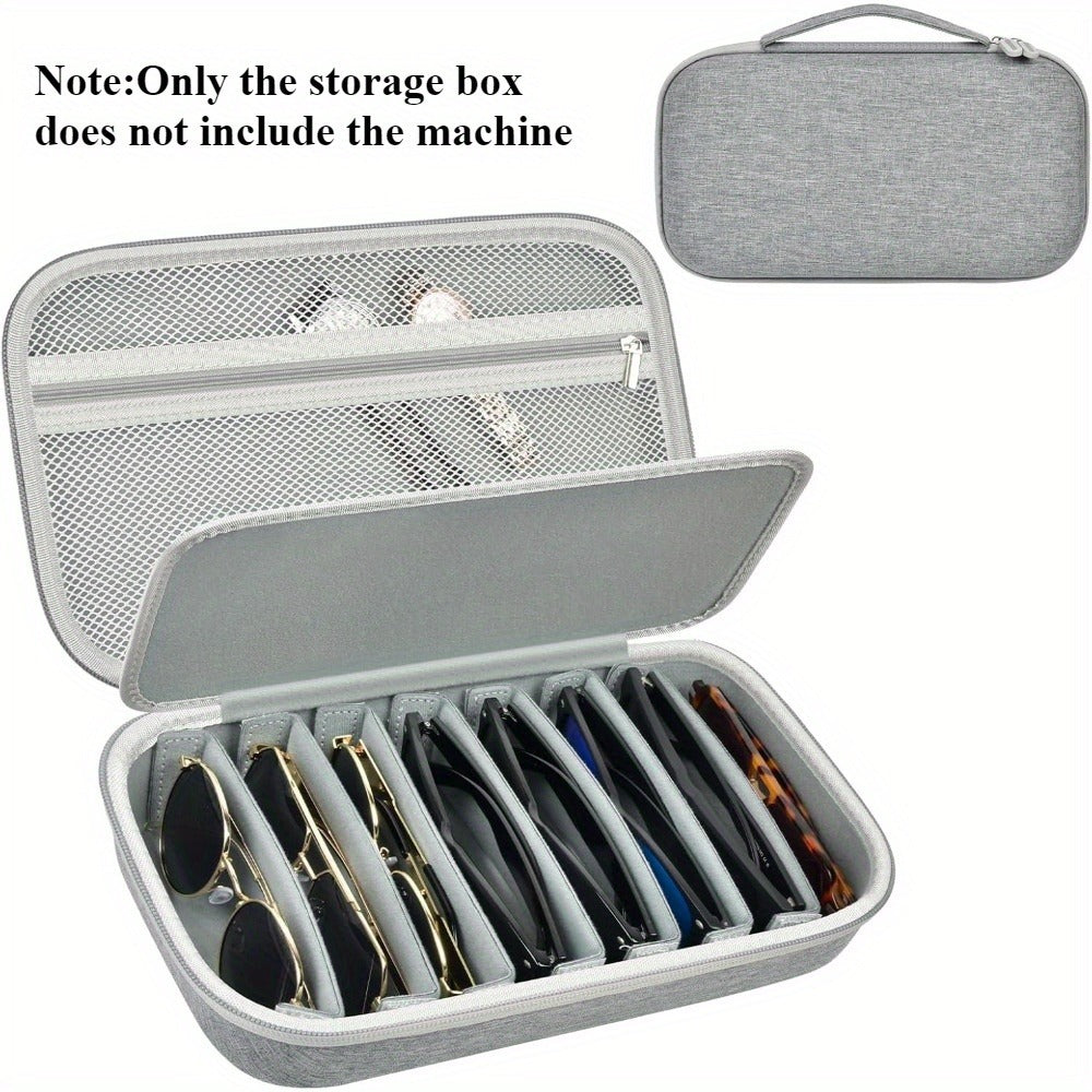 Eyewear Accessories - Sunglasses Organizer Case Travel Storage Bag Multi-Slot for Men Women - product detail view 16