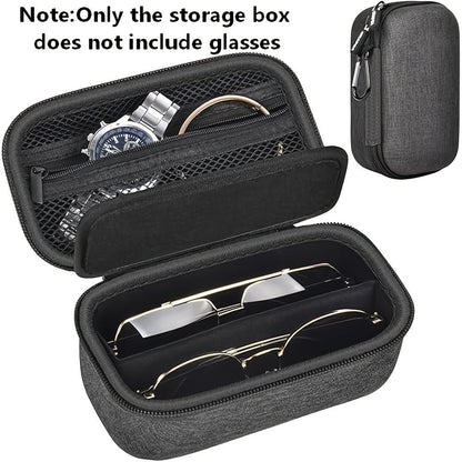 Eyewear Accessories - Sunglasses Organizer Case Travel Storage Bag Multi-Slot for Men Women - product detail view 18