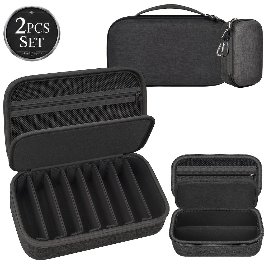 Eyewear Accessories - Sunglasses Organizer Case Travel Storage Bag Multi-Slot for Men Women - product detail view 32