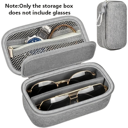 Eyewear Accessories - Sunglasses Organizer Case Travel Storage Bag Multi-Slot for Men Women - product detail view 50