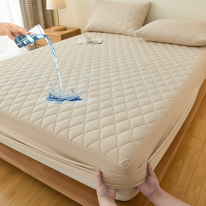 Fitted Mattress Protector with Deep Pocket in Twin, Full, Queen and King Sizes and Multiple Colors