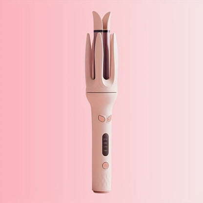 Automatic Hair Curler 28mm Barrel Negative Ion Technology 4 Temperature Settings Fast Heating Portable Travel Hair Curling Wand for Easy Curls Women Gift