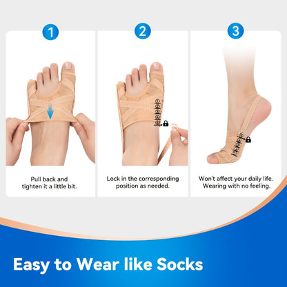 Adjustable Toe Separator Splint in Small or Large Sizes for Left or Right Foot, Two Checkout Options