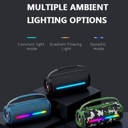 Portable Bluetooth Speaker 50W Party Audio Model with LED Lights, FM Radio, USB and TF Playback