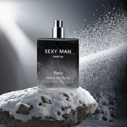 Cologne Spray for Men SEXY MAN Two-Bottle Set with 7054A and 7054B Color Options and Gift Vial