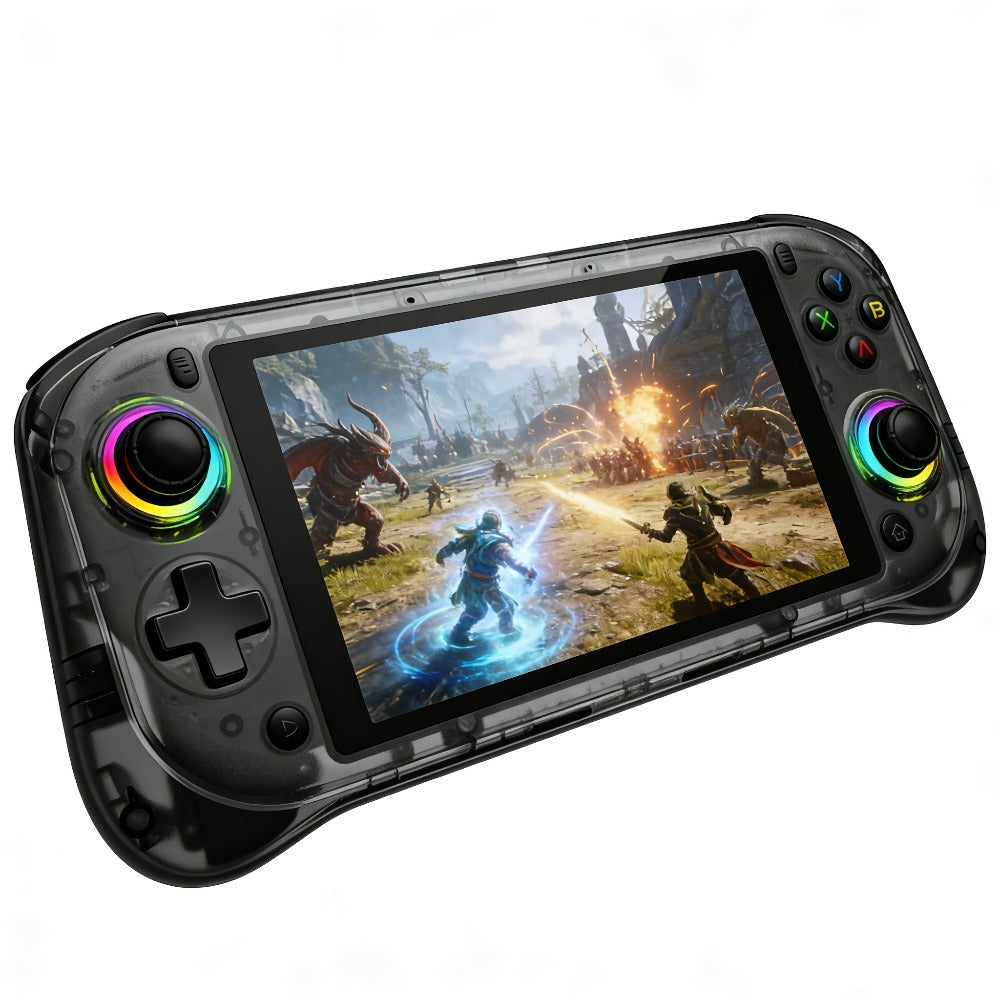 Handheld Game Console J55 with 5.5-Inch Large HD Display, 64GB Options, Linux-based system, Handheld controls