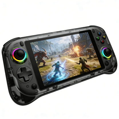 Handheld Game Console J55 with 5.5-Inch Large HD Display, 64GB Options, Linux-based system, Handheld controls