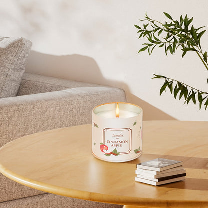 30oz Four-Scent Candle Set in Metal Jars with Fitted Lids, Single-Set or Two-Set Package Options