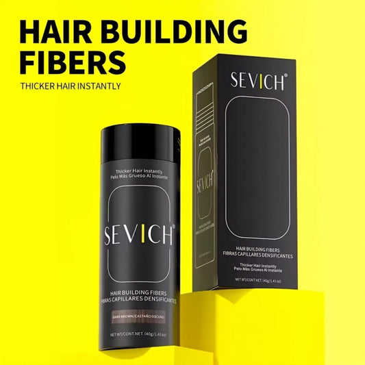 Hair Building Fibers 25g Instant Volumizing Powder for Thinning Hair — Fills Hairline, Crown & Part, Undetectable Natural Look, All Hair Types, Men & Women — Black Brown Blonde Grey Auburn